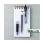 Refill for Pilot B2P, Dr Grip, G2, G6, MR Metropolitan, Precise BeGreen and Q7 Gel Pens, Fine Tip, Black Ink, 2/Pack