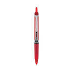 Precise V5RT Roller Ball Pen, Retractable, Extra-Fine 0.5 mm, Red Ink, Red Barrel