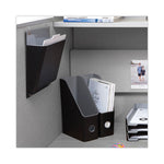 Fusion Magazine File, 3.5 x 9.5 x 12, Black/Gray