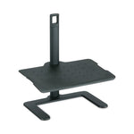 Height-Adjustable Footrest, 20.5w x 14.5d x 3.5 to 21.5h, Black