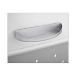 Rumba Whiteboard Screen Accessories, Eraser Tray, 12.25 x 3.5 x 2.25, Magnetic Mount, Silver