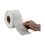 Thermal Transfer Blank Shipping Labels, Label Printers, 4 x 6, White, 1,000/Roll, 4 Rolls/Carton