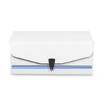 LIBERTY BINDER-PAK, Letter Files, 9.13" x 11.38" x 4.38", White/Blue