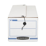 LIBERTY Check and Form Boxes, 9" x 24.25" x 7.5", White/Blue, 12/Carton