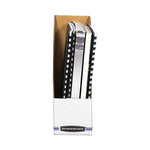 Stor/File Corrugated Magazine File, 4 x 9.25 x 11.75, White, 12/Carton