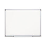 Earth Silver Easy-Clean Dry Erase Board, 36 x 24, White Surface, Silver Aluminum Frame