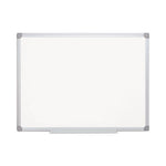 Earth Gold Ultra Magnetic Dry Erase Boards, 48 x 72, White Surface, Silver Aluminum Frame