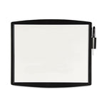 Partition Additions Dry Erase Board, 15.38 x 13.25, White Surface, Dark Graphite HPS Frame