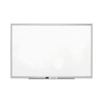 Classic Series Porcelain Magnetic Dry Erase Board, 72 x 48, White Surface, Silver Aluminum Frame