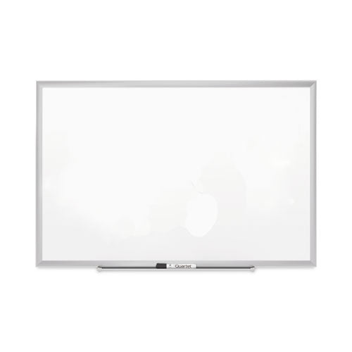 Classic Series Porcelain Magnetic Dry Erase Board, 72 x 48, White Surface, Black Aluminum Frame