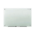 Infinity Glass Marker Board, 72 x 48, White Surface