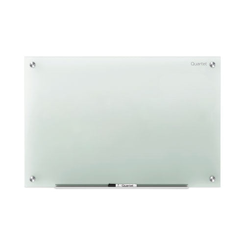 Infinity Glass Marker Board, 72 x 48, White Surface