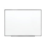 Fusion Nano-Clean Magnetic Whiteboard, 48 x 36, White Surface, Silver Aluminum Frame