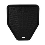 Urinal Mat, 20.75 x 18.5, Black, 6/Carton