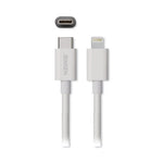 USB-C to Lightning Cable, 3 ft, White