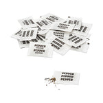 Pepper Packets, 0.1 g Packet, 3,000/Carton