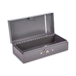 Steel Bond Box, 1 Compartment, 10.4 x 5.4 x 3.1, Gray