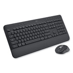 Signature MK650 Wireless Keyboard and Mouse Combo for Business, 2.4 GHz Frequency/32 ft Wireless Range, Graphite