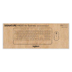 Signature MK650 Wireless Keyboard and Mouse Combo for Business, 2.4 GHz Frequency/32 ft Wireless Range, Graphite