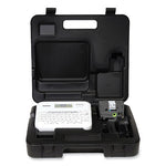 P-Touch PT-D410 Advanced Connected Label Maker with Storage Case, 20 mm/s, 6 x 14.2 x 13.3