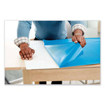 Dry Erase Surface with Adhesive Backing, 96 x 48, White Surface