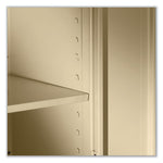 Deluxe Storage Cabinet, 36w x 18d x 78h, Medium Gray