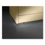 Deluxe Combination Wardrobe/Storage Cabinet, 36w x 18d x 78h, Light Gray