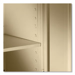 78" High Deluxe Cabinet, 36w x 24d x 78h, Putty
