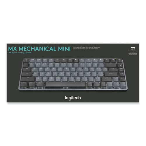 MX Mechanical Wireless Illuminated Performance Keyboard, Mini, Graphite