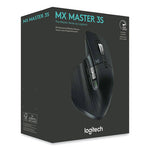 MX Master 3S Performance Wireless Mouse, 2.4 GHz Frequency/32 ft Wireless Range, Right Hand Use, Black