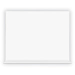 Anti-Glare Stand Up Double Sided Sign Holder, 8.5 x 11, Clear