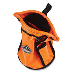 Arsenal 5538 Topped Parts Tarpaulin Pouch, 7.5 x 7.5 x 12, Tarpaulin, Orange, Ships in 1-3 Business Days