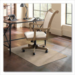 Trendsetter Chair Mat for Hard Floors, 36 x 48, Driftwood