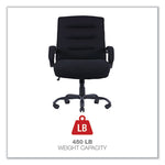 Alera Kesson Series Big/Tall Office Chair, Supports Up to 450 lb, 21.5" to 25.4" Seat Height, Black