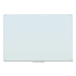 Glass Dry Erase Board, 70 x 47, White Surface