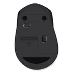 M330 Silent Plus Mouse, 2.4 GHz Frequency/33 ft Wireless Range, Right Hand Use, Black