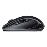 M510 Wireless Mouse, 2.4 GHz Frequency/30 ft Wireless Range, Right Hand Use, Dark Gray