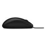 M100 Corded Optical Mouse, USB 2.0, Left/Right Hand Use, Black