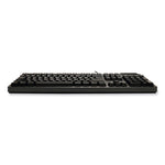 EasyTouch Smart Card Reader Keyboard AKB-630SB-TAA, 104 Keys, Black