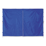 Shax 6096 Pop-Up Tent Sidewall with Zipper, Single Skin, 10 ft x 10 ft, Polyester, Blue, Ships in 1-3 Business Days