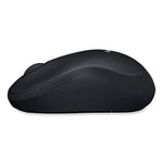 M185 Wireless Mouse, 2.4 GHz Frequency/30 ft Wireless Range, Left/Right Hand Use, Black