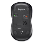 M310 Wireless Mouse, 2.4 GHz Frequency/30 ft Wireless Range, Left/Right Hand Use, Silver/Black