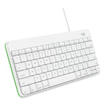 Wired Keyboard for iPad, Apple Lightning, White