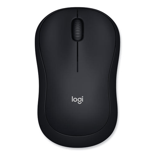 M185 Wireless Mouse, 2.4 GHz Frequency/30 ft Wireless Range, Left/Right Hand Use, Black