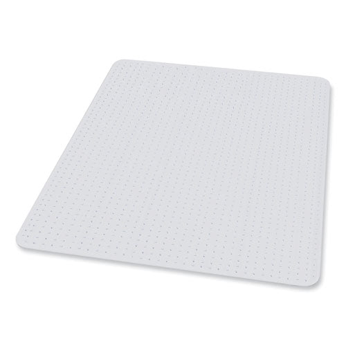 EverLife Chair Mat for Medium Pile Carpet, 48 x 72, Clear,