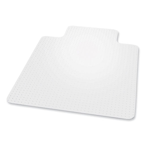 EverLife Chair Mat for High Pile Carpet with Lip, 46 x 60, Clear