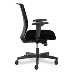 Convergence Mid-Back Task Chair, Swivel-Tilt, Supports 275 lb, 16.5" to 21" Seat Height, Black Seat, Black Back, BlackFrame