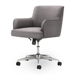 Matter Multipurpose Chair, 23" x 24.8" x 34", Light Gray Seat, Light Gray Back, Chrome Base