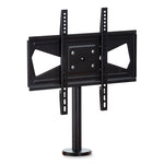 Tabletop TV Mount, 21.25" x 24.75" x 24.75", Black, Supports 50 lbs, Ships in 1-3 Business Days