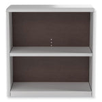 ValueMate Economy Bookcase, Two-Shelf, 31.75w x 13.5d x 28h, Gray, Ships in 1-3 Business Days